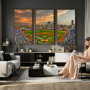 Chicago Wrigley Field Wall Art Canvas Print – Iconic