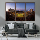 Iowa Hawkeyes Kinnick Stadium Wall Art Canvas Print, Framed