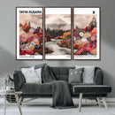 Yayoi Kusama Wall Art Canvas Print – Framed Large Abstract