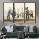 Wild Horses Wall Art Canvas Print, Framed Running Horses Art by MyGreatCanvas | Canvas Wall Art Prints | Photo Prints & Wall Decor