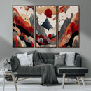 Abstract Mountain Wall Art Canvas Print – Vibrant Stylized by MyGreatCanvas | Canvas Wall Art Prints | Photo Prints & Wall Decor