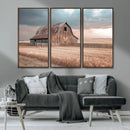 Rustic Barn Wall Art – Framed Countryside Farmhouse Canvas by MyGreatCanvas | Canvas Wall Art Prints | Photo Prints & Wall Decor