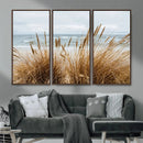 Beach Grass Wall Art – Framed Coastal Dunes Canvas Artwork, by MyGreatCanvas | Canvas Wall Art Prints | Photo Prints & Wall Decor