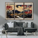 Modern Japanese Wall Art Canvas Print – Framed Abstract by MyGreatCanvas | Canvas Wall Art Prints | Photo Prints & Wall Decor