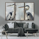 Bird Canvas Decor Wall Art Canvas Print – Framed Coastal