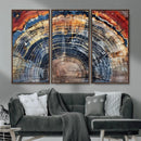 Tree Rings Wall Art Canvas Print – Framed Wood Art Picture by MyGreatCanvas | Canvas Wall Art Prints | Photo Prints & Wall Decor