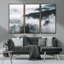 Foggy Forest Landscape Wall Art Canvas Print – Misty by MyGreatCanvas | Canvas Wall Art Prints | Photo Prints & Wall Decor