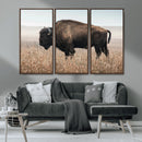 American Bison Wall Art Canvas Print – Majestic Buffalo