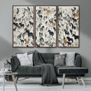 Wild Horse Stampede Wall Art Canvas Print – Monochrome by MyGreatCanvas | Canvas Wall Art Prints | Photo Prints & Wall Decor