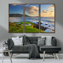 Pebble Beach Golf Links Wall Art Canvas Print – Iconic by MyGreatCanvas | Canvas Wall Art Prints | Photo Prints & Wall Decor