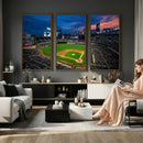 Target Field Wall Art Canvas Print – Baseball Stadium