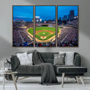 Target Field Stadium Wall Art Canvas Print – Minnesota Twins by MyGreatCanvas | Canvas Wall Art Prints | Photo Prints & Wall Decor