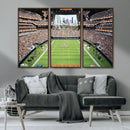Chicago Bears Soldiers Field Wall Art Canvas Print – Framed