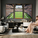 Chicago Bears Soldiers Field Wall Art Canvas Print – Framed