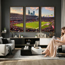 Chicago Bears Soldiers Field Wall Art Canvas Print – Framed