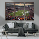 Chicago Bears Soldiers Field Wall Art Canvas Print – Framed by MyGreatCanvas | Canvas Wall Art Prints | Photo Prints & Wall Decor