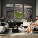 Chicago Bears Soldiers Field Wall Art Canvas Print – Framed