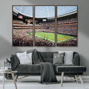 Chicago Bears Soldiers Field Wall Art Canvas Print – Framed
