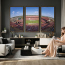 William Brice Stadium Wall Art Canvas Print – Stadium Crowd