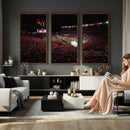 William Brice Stadium Wall Art Print – Baseball Game Room