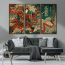 Tsukioka Yoshitoshi Samurai Wall Art – Japanese Katana by MyGreatCanvas | Canvas Wall Art Prints | Photo Prints & Wall Decor
