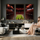 Tennessee Neyland Stadium Wall Art, Sports Arena Canvas