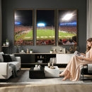 Dooley Stadium Wall Art, Sports Arena Panoramic Canvas