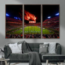 Jordan-Hare Football Stadium Wall Art Canvas Print, Football by MyGreatCanvas | Canvas Wall Art Prints | Photo Prints & Wall Decor