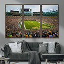 Green Bay Packers Lambeau Field Stadium Wall Art Canvas by MyGreatCanvas | Canvas Wall Art Prints | Photo Prints & Wall Decor