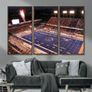 Boise State Broncos Albertsons Stadium Wall Art Canvas Print by MyGreatCanvas | Canvas Wall Art Prints | Photo Prints & Wall Decor