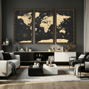 World Map Canvas Print – Detailed Map of the World Wall Art by MyGreatCanvas | Canvas Wall Art Prints | Photo Prints & Wall Decor