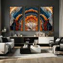 Abstract Wood Grain Canvas Print, Tree Ring Pattern Wall by MyGreatCanvas | Canvas Wall Art Prints | Photo Prints & Wall Decor