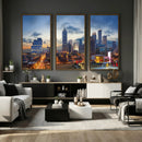 Atlanta Skyline Wall Art Canvas Print, Atlanta Downtown by MyGreatCanvas | Canvas Wall Art Prints | Photo Prints & Wall Decor