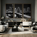 Austin Skyline Wall Art Canvas Print, Austin Downtown Night by MyGreatCanvas | Canvas Wall Art Prints | Photo Prints & Wall Decor