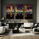 Baltimore Skyline Wall Art Canvas Print, Baltimore Downtown by MyGreatCanvas | Canvas Wall Art Prints | Photo Prints & Wall Decor
