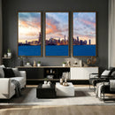 Chicago Wall Art Canvas Print - Chicago City Downtown Night by MyGreatCanvas | Canvas Wall Art Prints | Photo Prints & Wall Decor