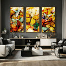 Butterfly Wall Art Canvas Print – Colorful Abstract Nature by MyGreatCanvas | Canvas Wall Art Prints | Photo Prints & Wall Decor