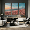 Pastel Beach Wall Art Canvas Print – Soft Coastal by MyGreatCanvas | Canvas Wall Art Prints | Photo Prints & Wall Decor