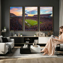 Auburn Stadium Sunset Wall Art Canvas Print, Jordan Hare by MyGreatCanvas | Canvas Wall Art Prints | Photo Prints & Wall Decor
