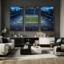 Detroit Lions Stadium Wall Art Canvas Print, Football Field by MyGreatCanvas | Canvas Wall Art Prints | Photo Prints & Wall Decor