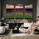 Oklahoma Sooners Stadium Wall Art Canvas Print, College