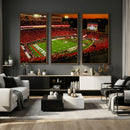 Georgia Bulldogs Stadium Wall Art Canvas Print, Sanford by MyGreatCanvas | Canvas Wall Art Prints | Photo Prints & Wall Decor