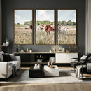 Texas Longhorn Cattle Wall Art Canvas Print: Western Ranch by MyGreatCanvas | Canvas Wall Art Prints | Photo Prints & Wall Decor