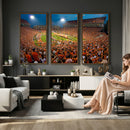 Clemson Tigers Memorial Stadium Wall Art Canvas Print