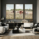 Texas Longhorn Cattle Wall Art Canvas Print, Rustic Ranch by MyGreatCanvas | Canvas Wall Art Prints | Photo Prints & Wall Decor