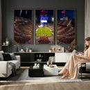 Oklahoma Memorial Stadium Wall Art Canvas Print – Oklahoma