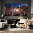 Oklahoma Memorial Stadium Wall Art Canvas Print – Oklahoma