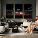 Oklahoma Memorial Stadium Wall Art Canvas Print – Oklahoma