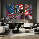 USA Statue of Liberty Graffiti Street Art Wall Art Canvas by MyGreatCanvas | Canvas Wall Art Prints | Photo Prints & Wall Decor