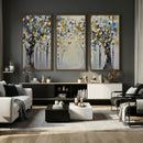 Golden Butterfly Tree Abstract Wall Art Canvas Print, Modern by MyGreatCanvas | Canvas Wall Art Prints | Photo Prints & Wall Decor